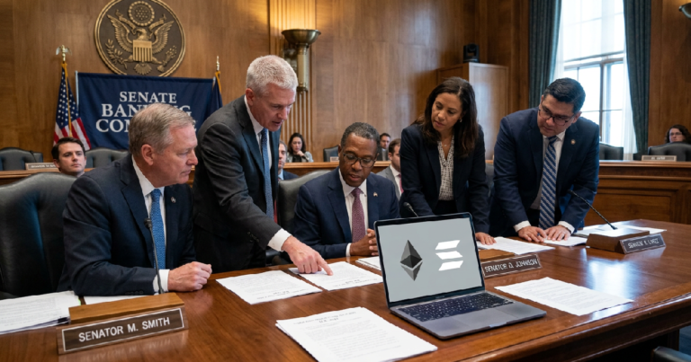 Clarity Act advances to Senate as Ethereum and Solana face new federal rules