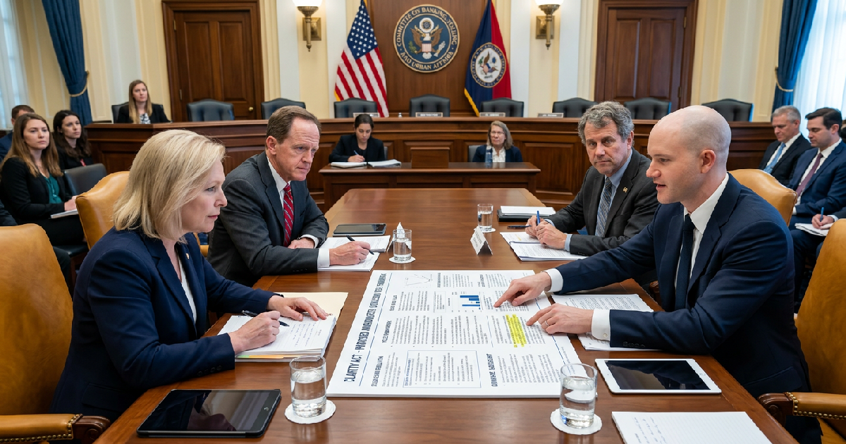 Coinbase Deal on Clarity Act Stablecoin Yield Clears Path for Senate Markup
