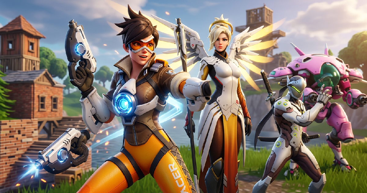 Overwatch Heroes Join Fortnite as Blizzard Crossover Confirmed