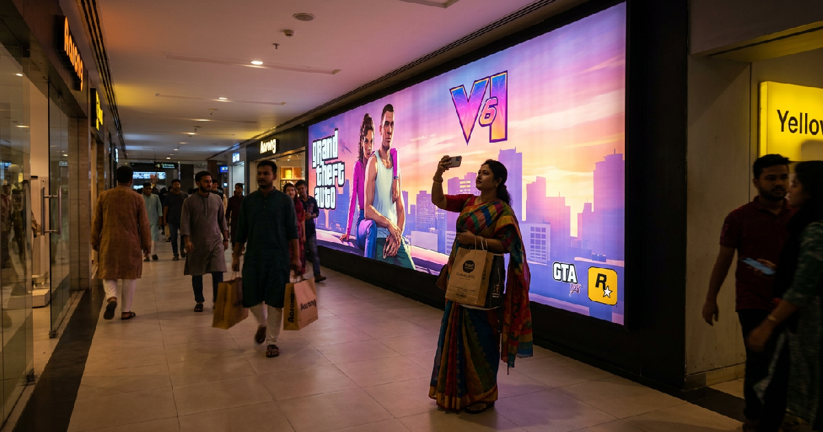 GTA 6 marketing spotted in the wild at Bangladesh mall ahead of official summer push