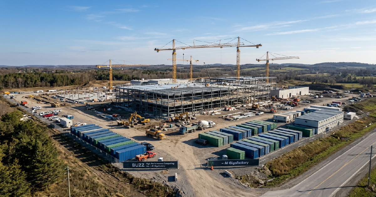 HIVE Shares Jump 45% After Unveiling Ontario AI Gigafactory Plans