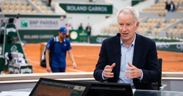 John McEnroe Criticizes Daniil Medvedev After Shock First-Round Roland Garros Exit
