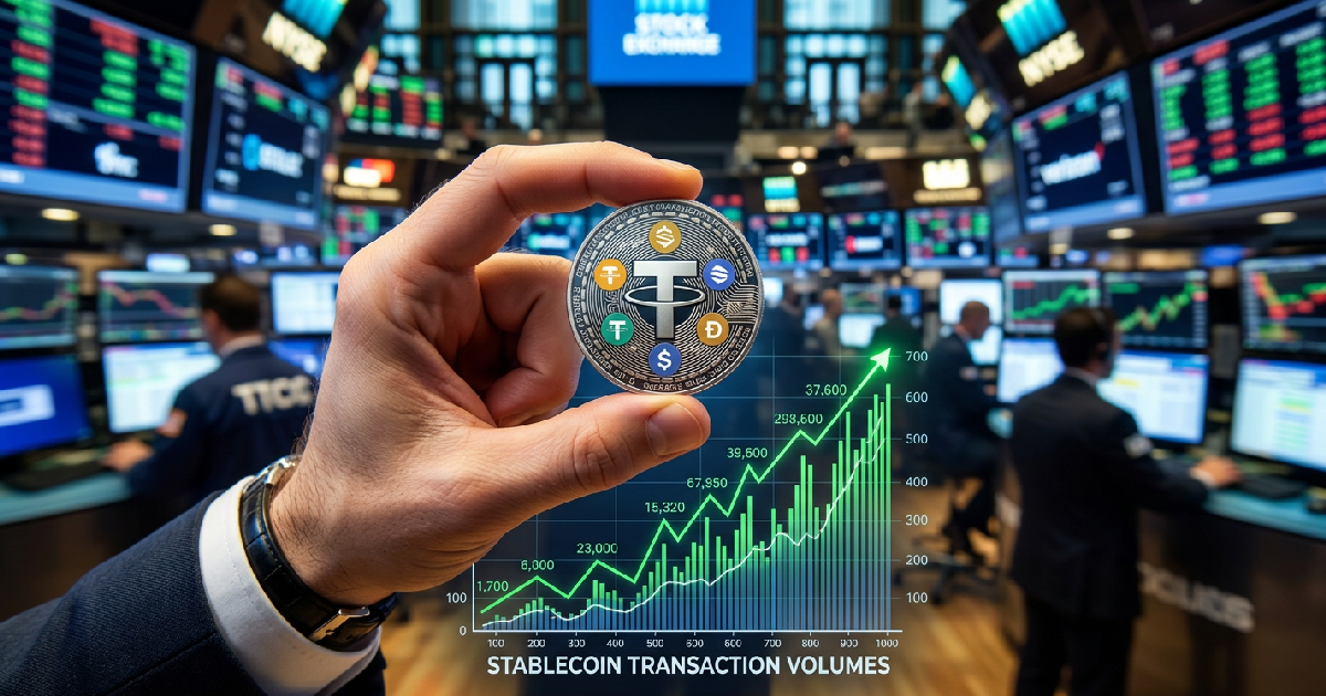 JPMorgan Questions Stablecoin Growth as Transaction Volumes Surge