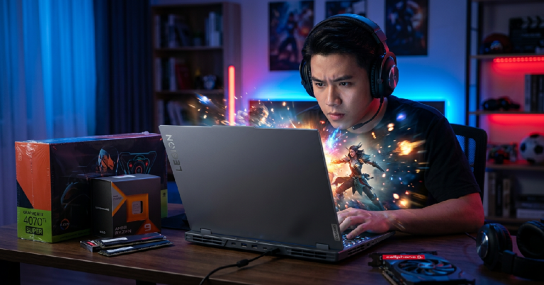 CellphoneS áp dụng mức ưu đãi mới cho dòng laptop gaming Lenovo Legion và LOQ