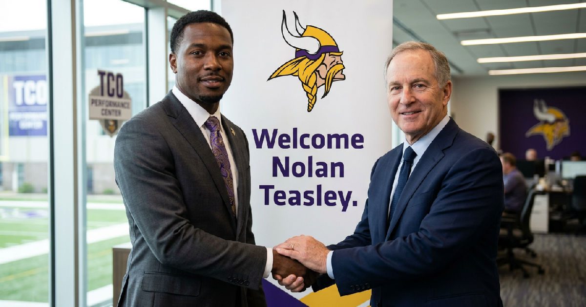 Minnesota Vikings name Nolan Teasley general manager after Seahawks' Super Bowl LX triumph