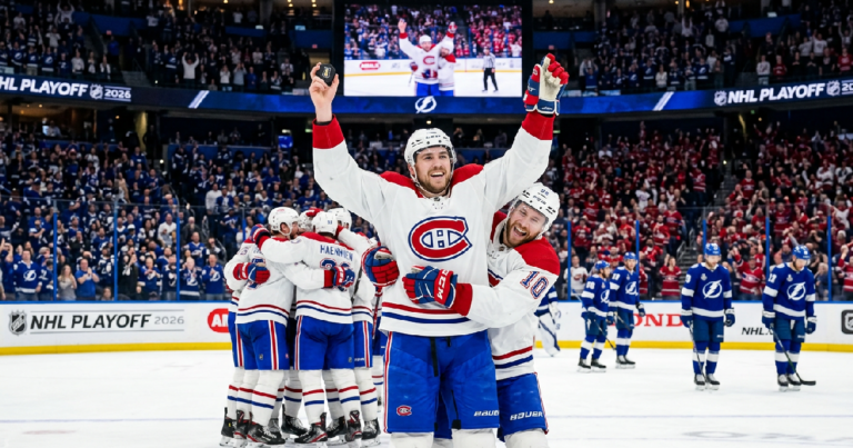 Montreal Canadiens พลิกโค่น Lightning เข้าสู่รอบถัดไปในศึกเพลย์ออฟ NHL สุดระทึก