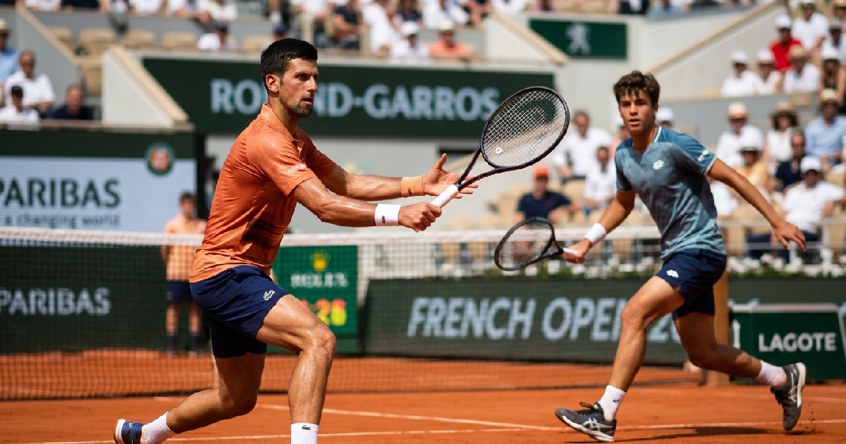 Novak Djokovic battles João Fonseca for 25th Grand Slam in French Open heat