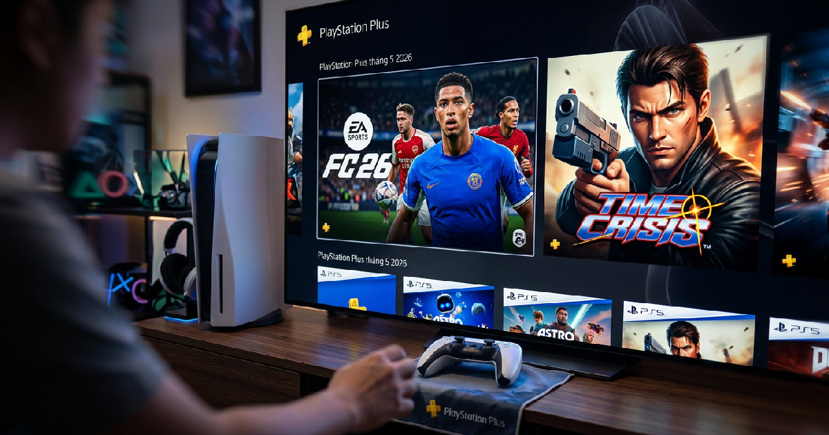 Lộ diện dàn game PlayStation Plus dự kiến đổ bộ trong tháng 5 năm 2026