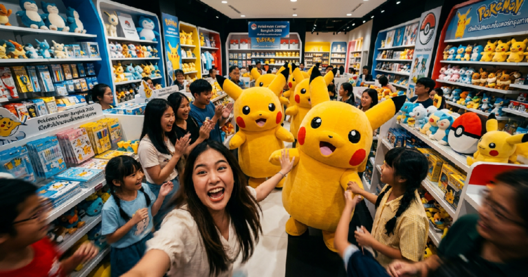 Pokemon Center เตรียมบุกกรุงเทพฯ เปิดตัวสาขาถาวรใหม่คาดรับกระแสความนิยมพุ่งสูง