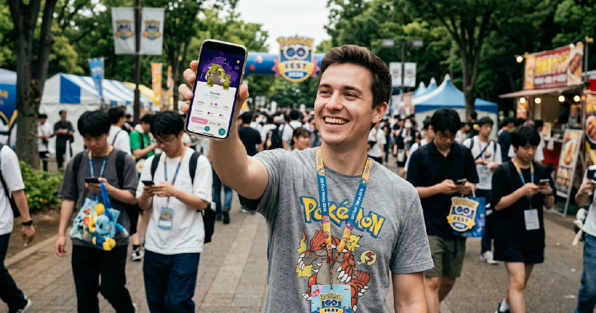 FleeceKing Secures Ultra-Rare Shiny Shadow Groudon at Pokémon GO Fest Tokyo 2026