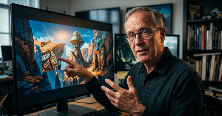 Richard Vander Wende ผู้สร้าง Riven ยืนหยัดป้องการใช้ AI ในงานศิลปะ