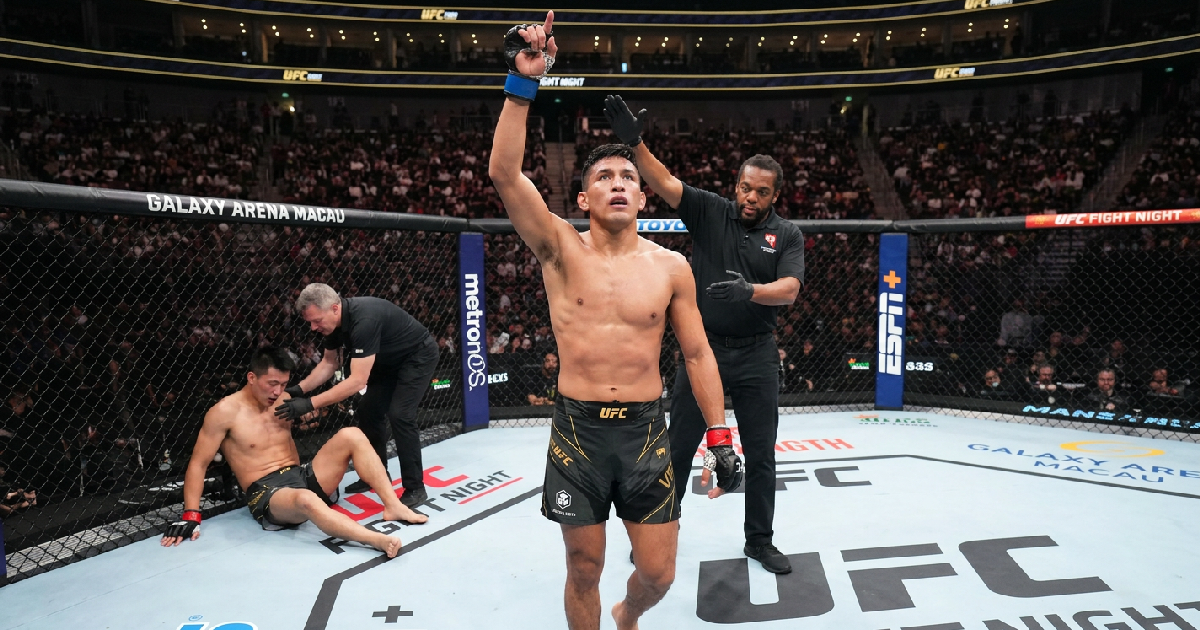 Rodrigo Vera knocks out Zhu Kangjie in first round at Galaxy Arena
