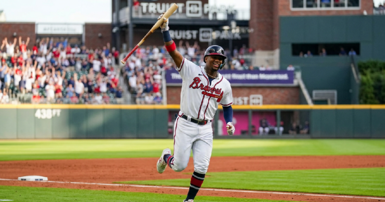 Ronald Acuña Jr. hits 438-foot home run, totals 4 homers in 3 games