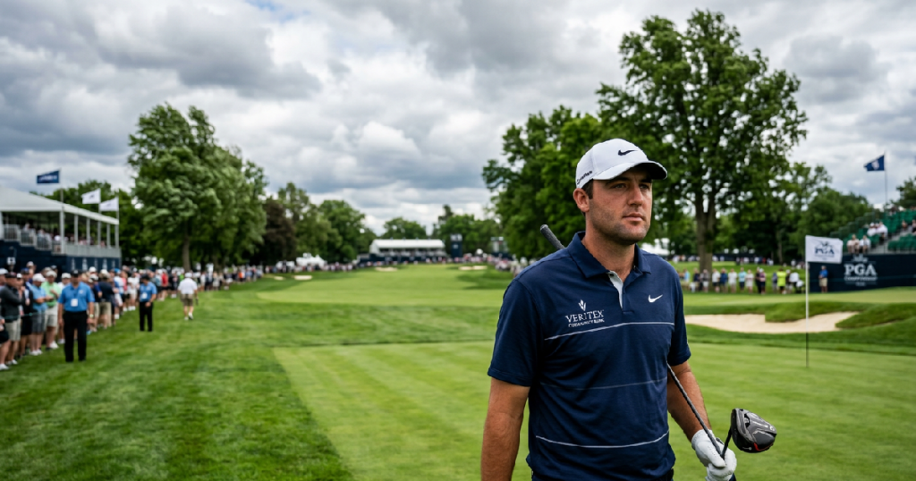 Scheffler Remains PGA Championship Favorite After Gritty Second Round