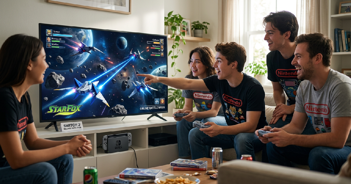 Star Fox day one update on Switch 2 confirms online battle mode features