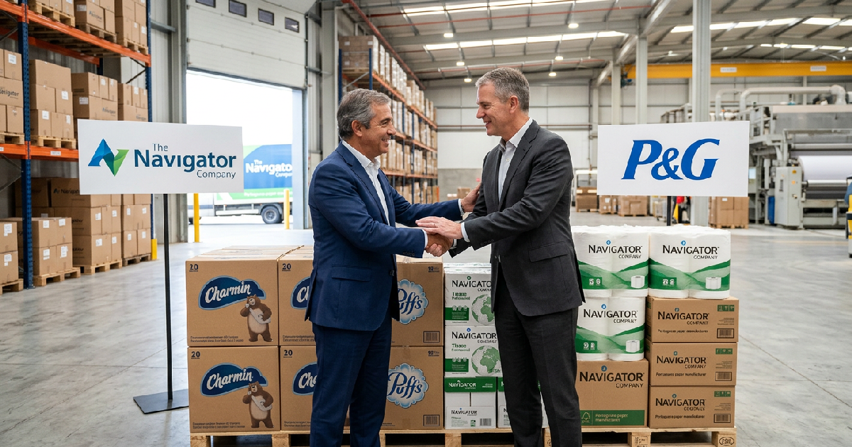 The Navigator Company scales international tissue business with P&G partnership