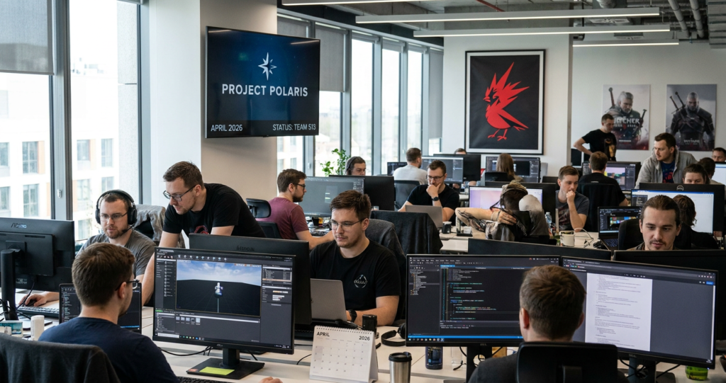 CD Projekt Red expands Project Polaris team to 513 developers by April 2026