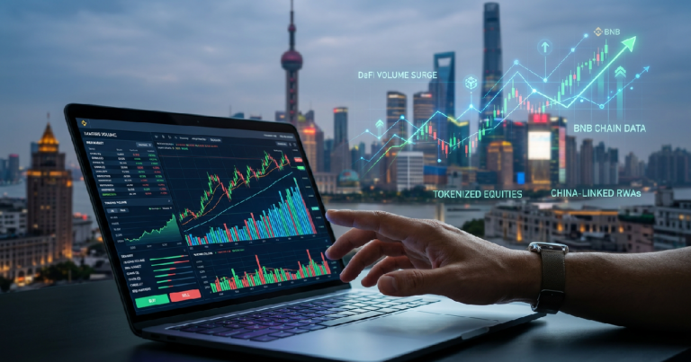 Tokenized China-Linked Equities on BNB Chain See Massive Volume Surge