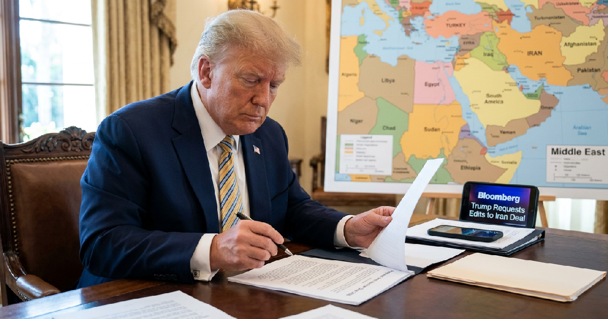 Donald J. Trump reportedly requests edits to proposed Iran deal