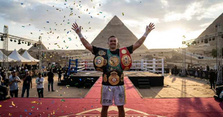 Oleksandr Usyk vs Rico Verhoeven scorecards reveal champion trailed before TKO