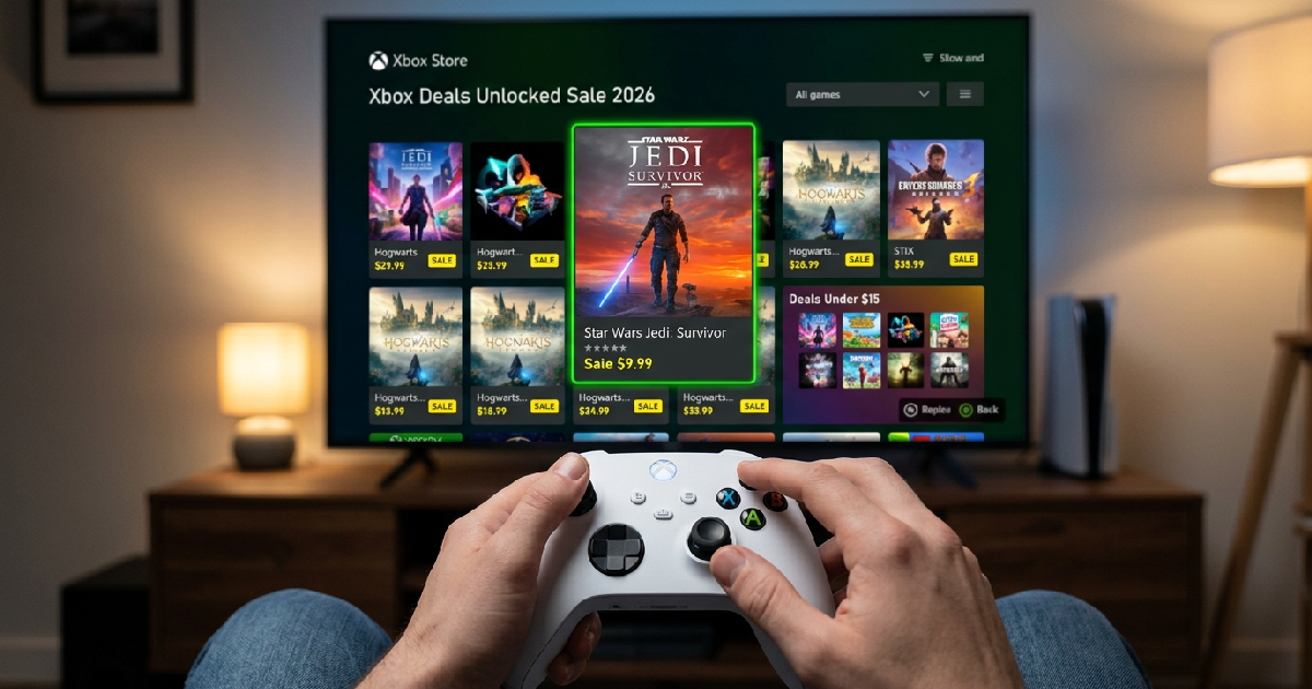 Xbox Deals Unlocked Sale 2026 slashes prices on over 1,800 games until June 10, 2026