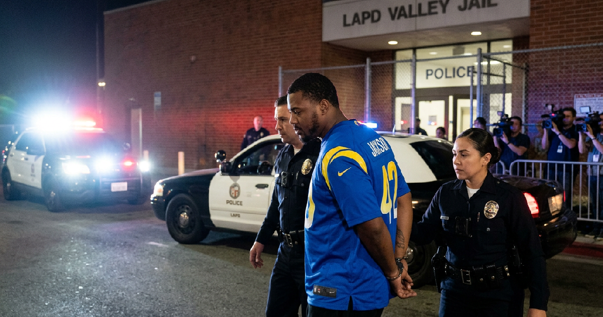 Alaric Jackson booked on suspicion of felony battery after West Hills incident
