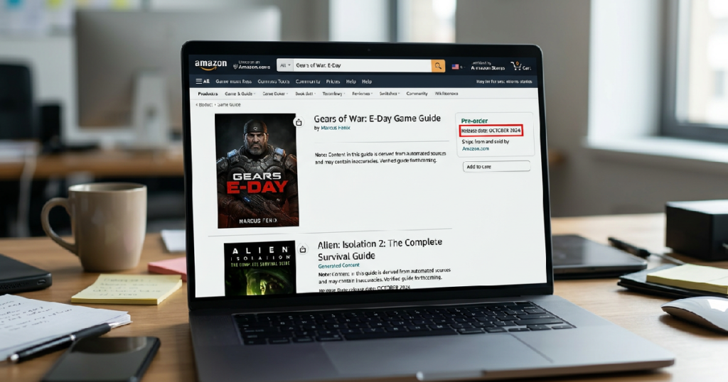 Amazon struggles AI-generated: Amazon struggles with AI-generated game guides for unreleased titles