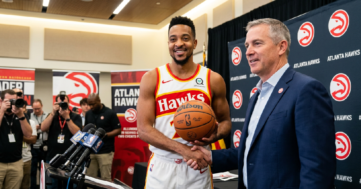C.J. McCollum contract extension: Atlanta Hawks confirm C.J. McCollum signs new $21 million deal through 2026-27