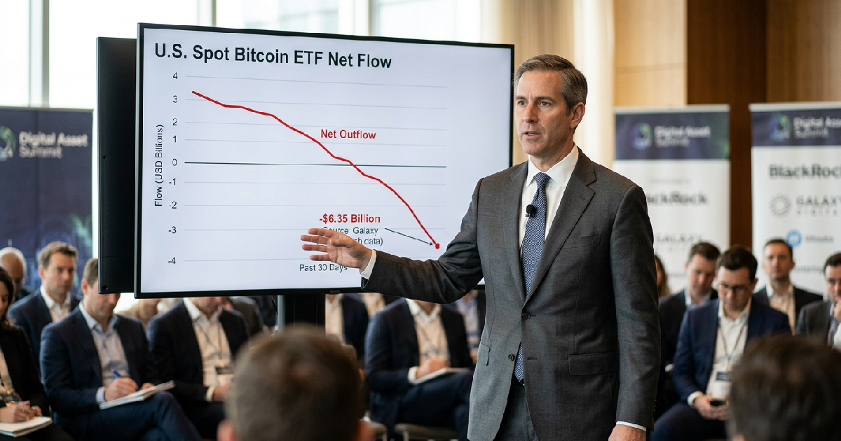 Bitcoin ETFs outflow: Bitcoin spot funds see $6.35 billion outflow in 30-day period