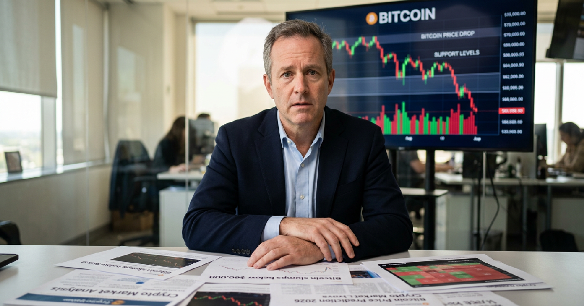 Bitcoin slumps below $60,000 as James Van Straten warns of further decline