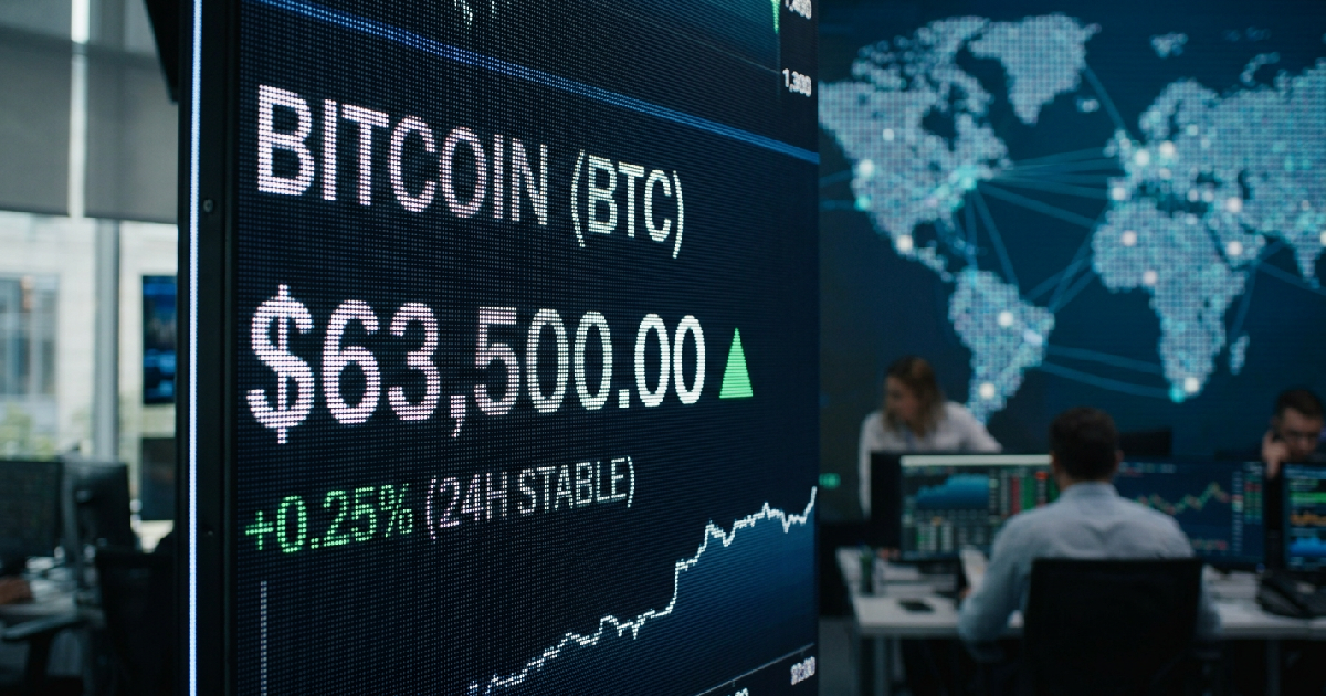 Bitcoin recovers to $63,500 after 16% weekly slump