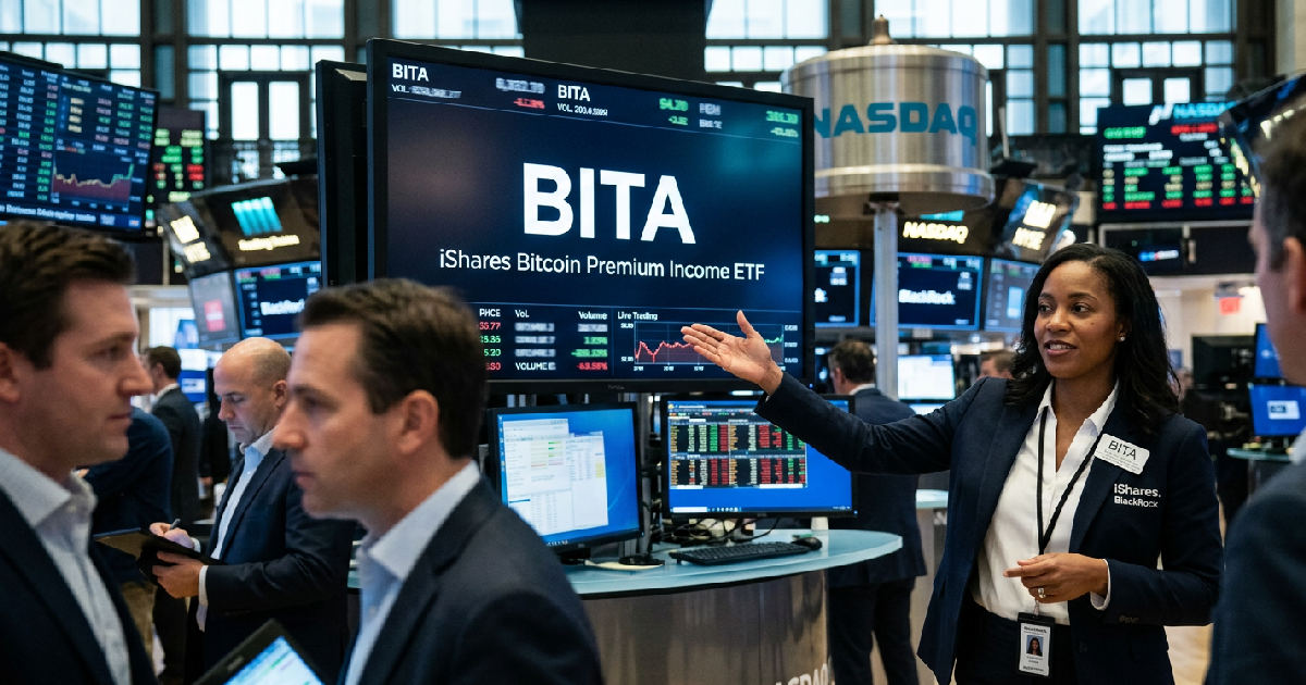 BlackRock launches iShares Bitcoin Premium Income on Nasdaq with $10 million seed capital
