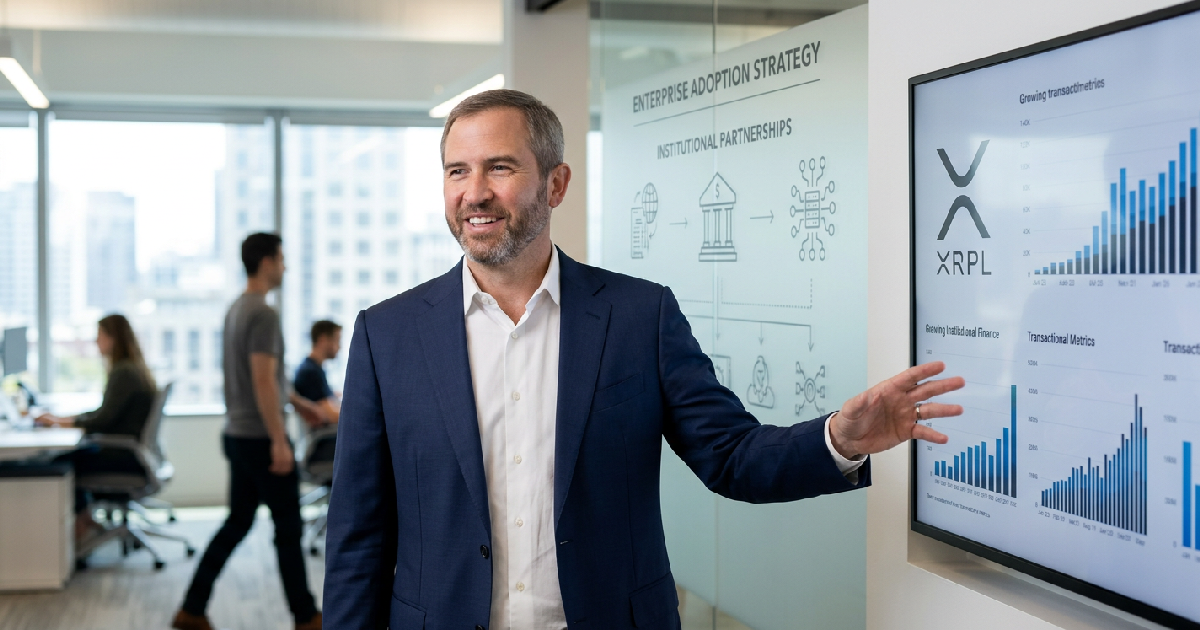 Brad Garlinghouse announces institutional shift vindicates Ripple's strategy on June 11, 2026