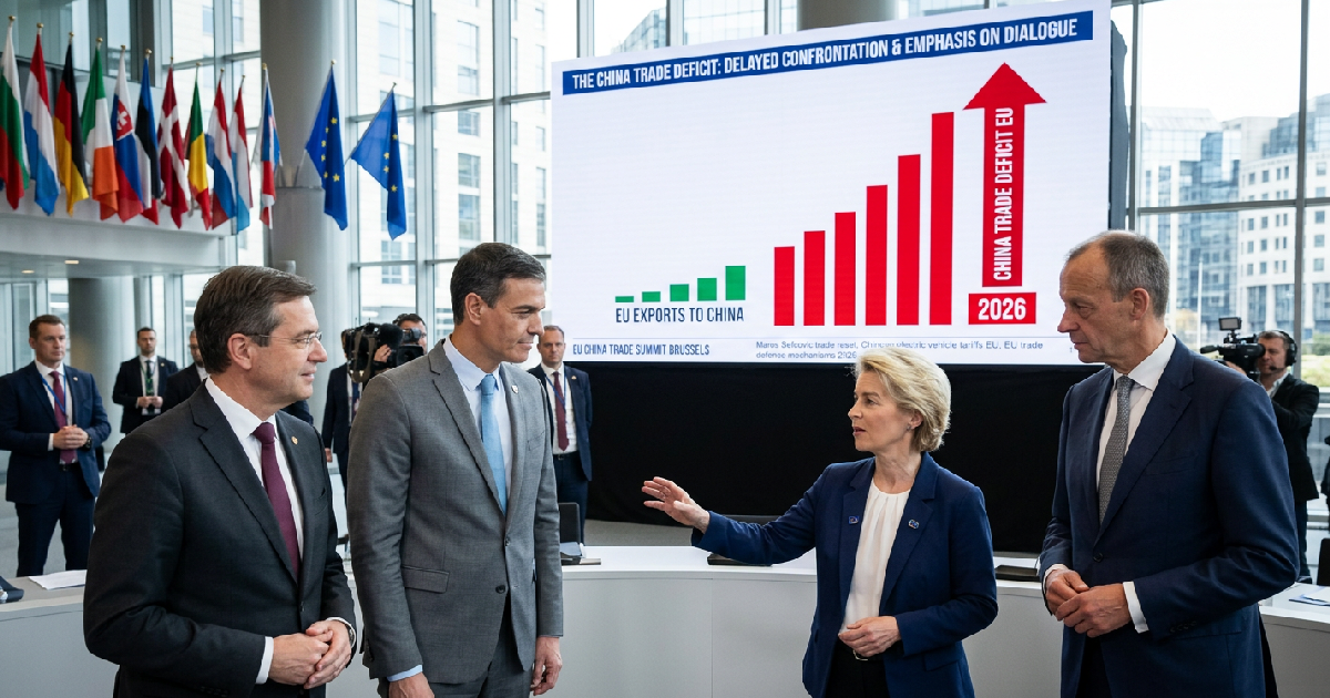 China trade deficit EU 2026: European Union leaders delay economic dispute with China, seek dialogue
