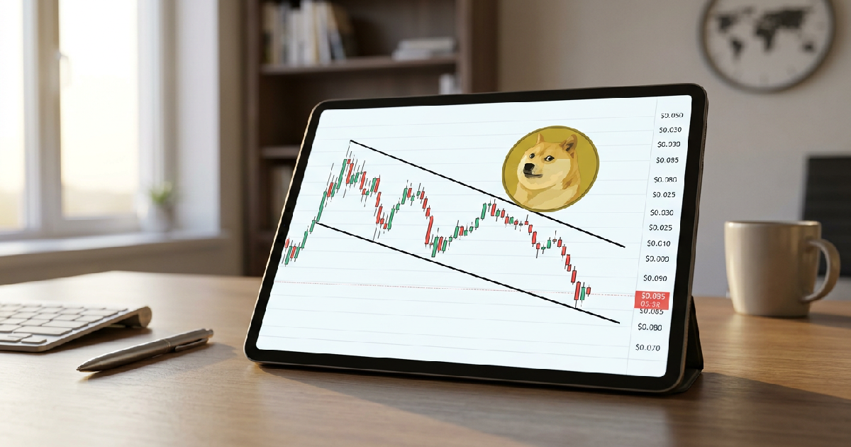 Dogecoin tests $0.085 support after 4.48% daily decline in June 2026