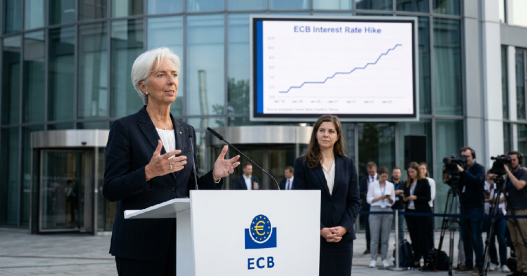 Christine Lagarde's ECB targets 25 basis point hike on June 10, 2026