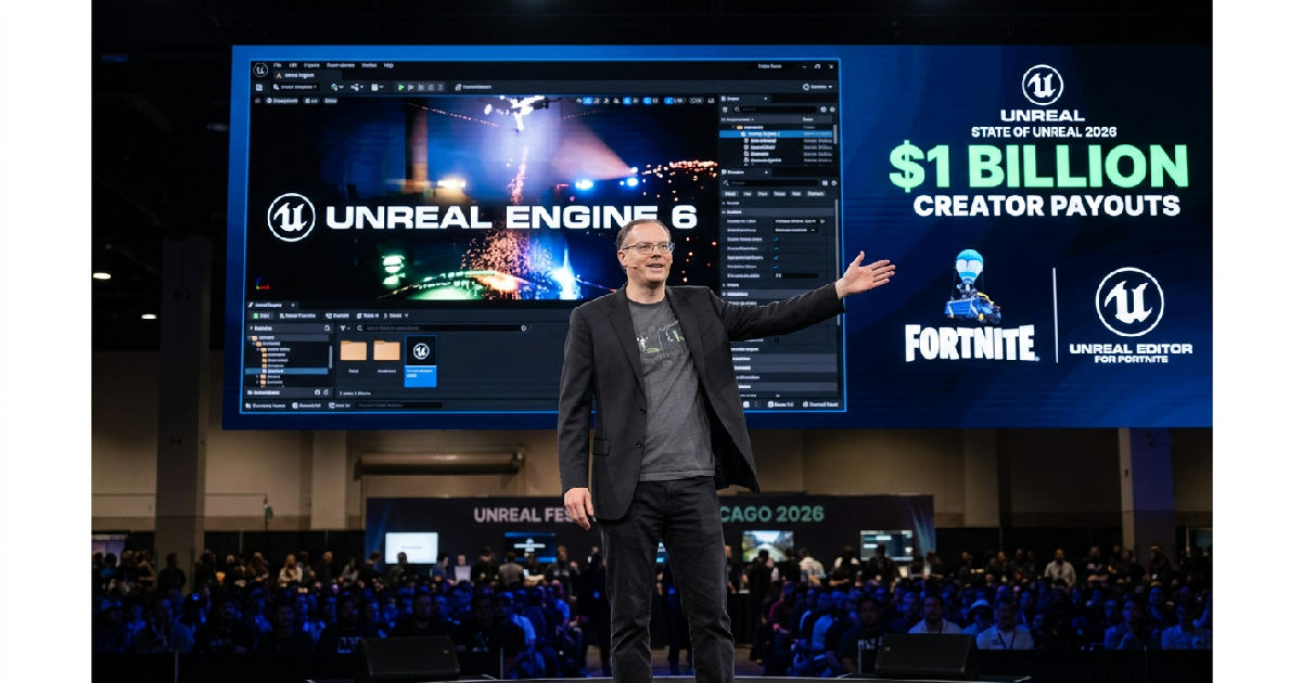 Epic Games unveils Unreal Engine 6, pays creators $1 billion