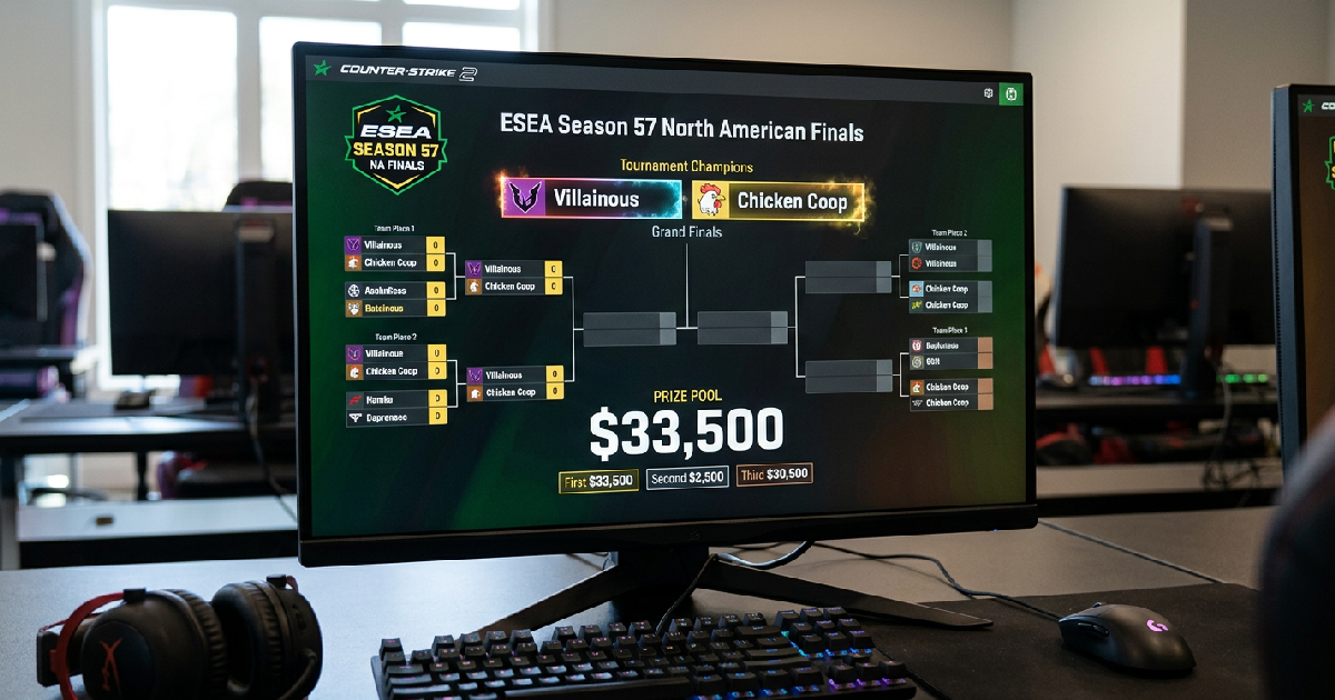 Villainous and Chicken Coop headline North American Finals for $33,500 prize pool