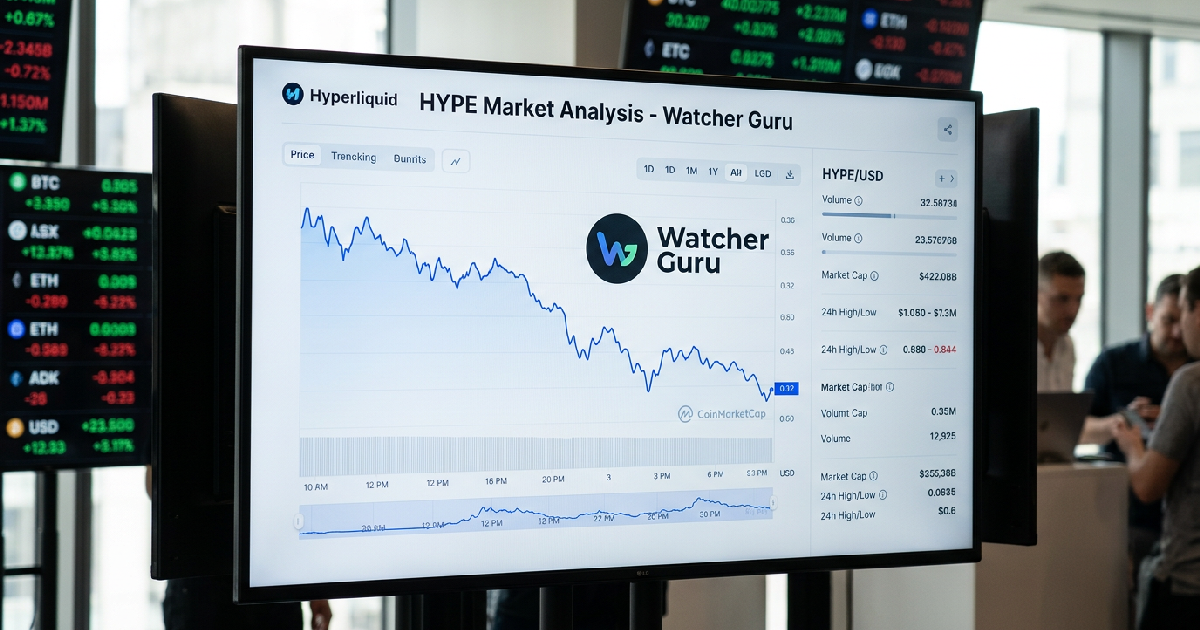 Watcher Guru warns Hyperliquid unlikely reliable crypto protection despite 60% market share