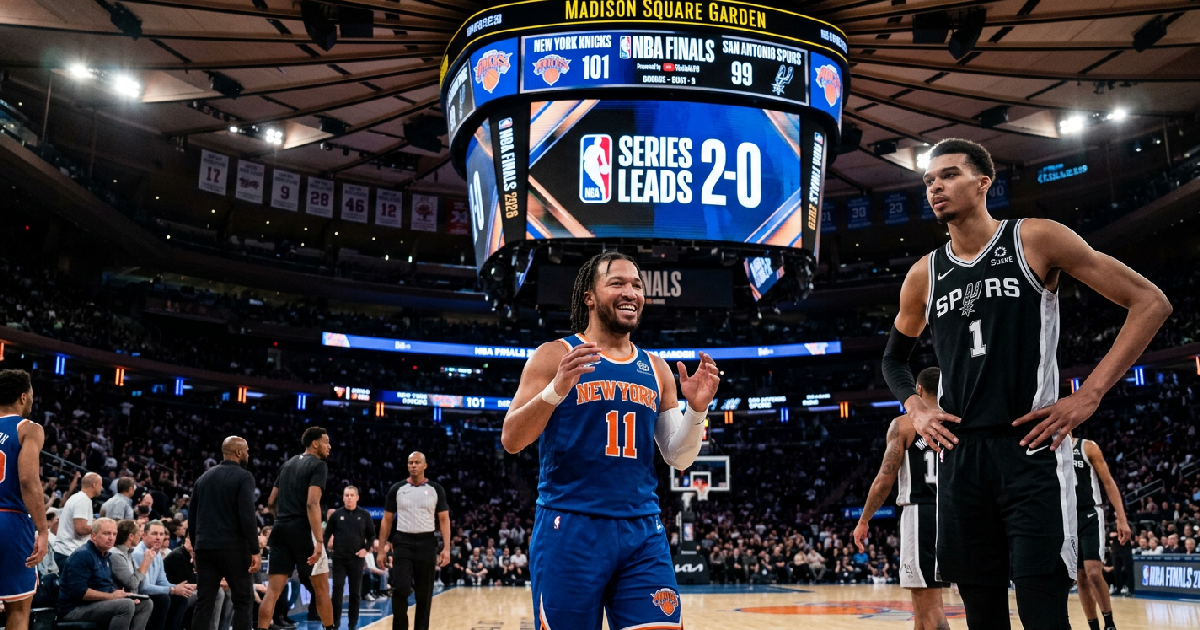 New York Knicks target 3-0 series edge over San Antonio Spurs at home