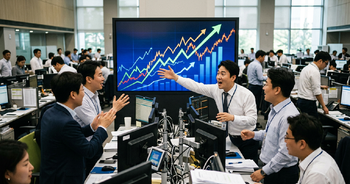 KOSPI surges 7.44% on June 12 after Donald Trump announces Iran settlement