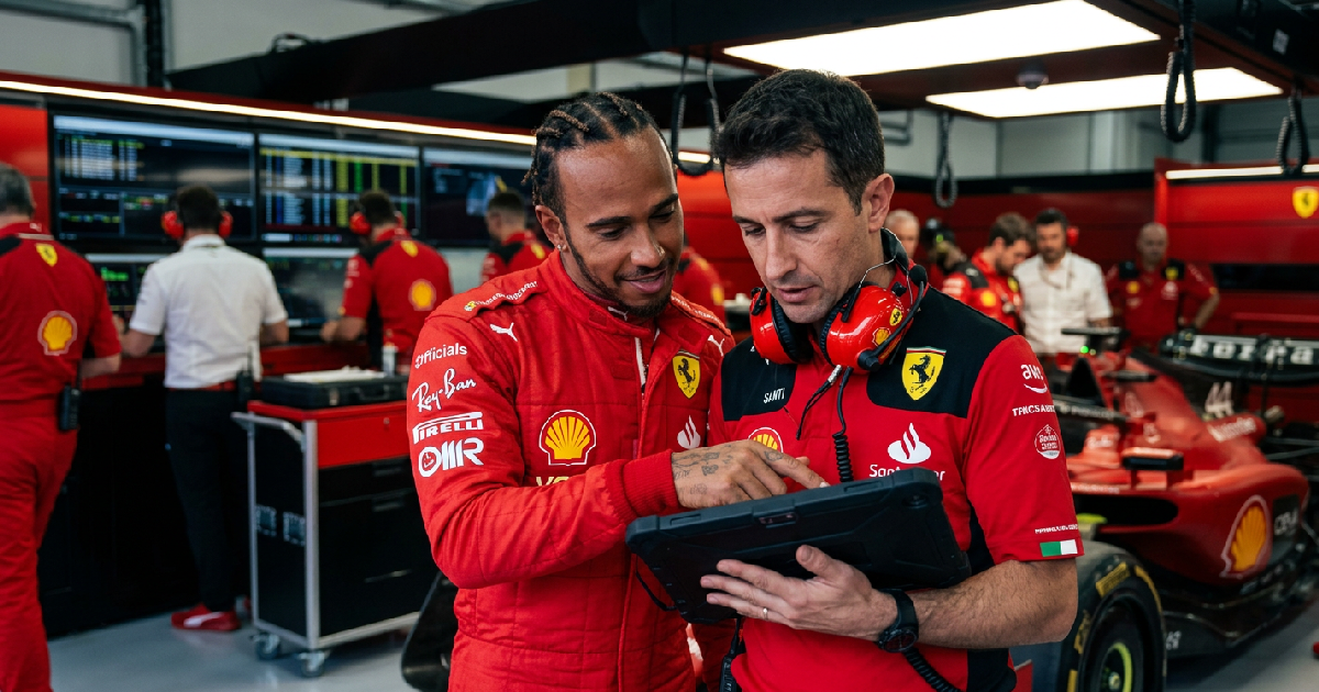 Lewis Hamilton names Carlo Santi his "Scuderia whisperer" for 2026 season
