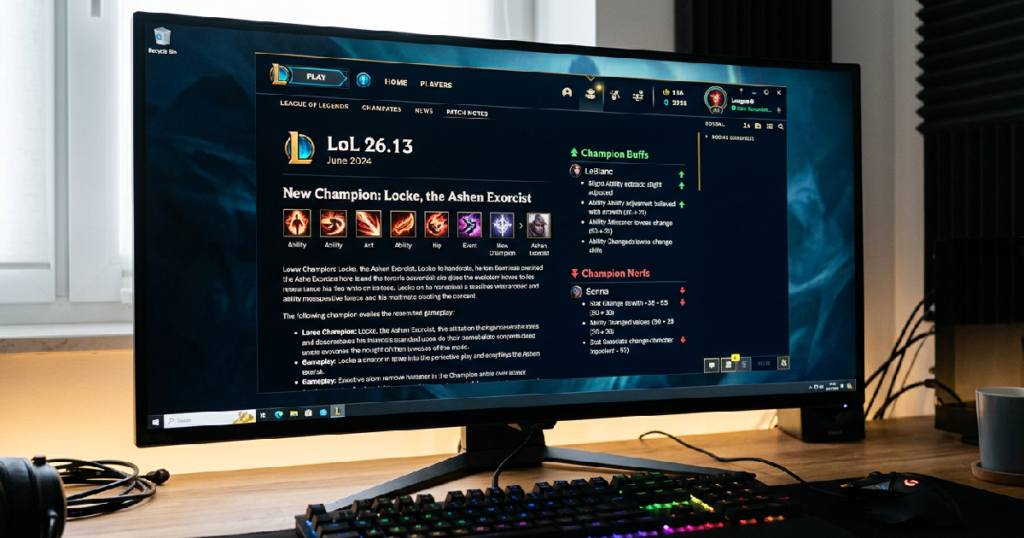 LoL 26.13 patch notes: Riot Games readies League of Legends update 26.13 for June 24 release