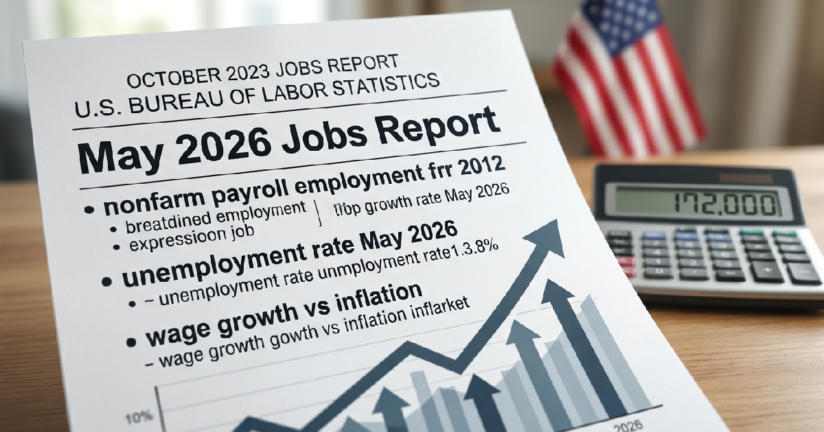 US Bureau of Labor Statistics reports 172,000 jobs added in May