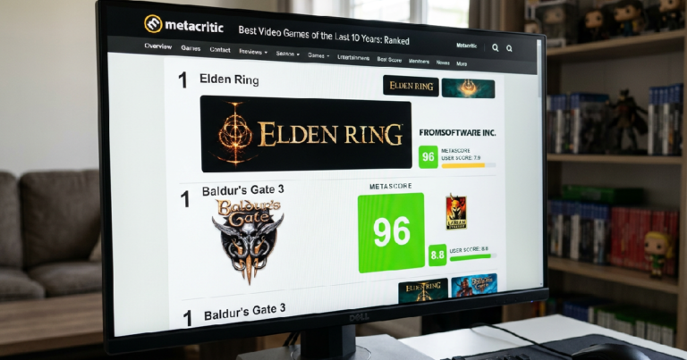 Metacritic names Elden Ring and Baldur’s Gate 3 top games of the decade