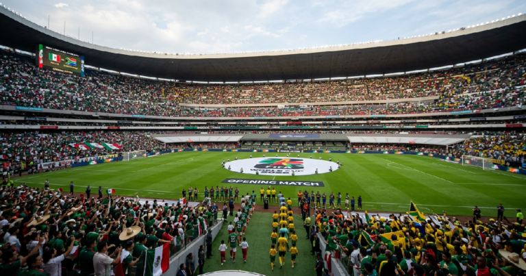 Mexico City kicks off FIFA World Cup with South Africa match
