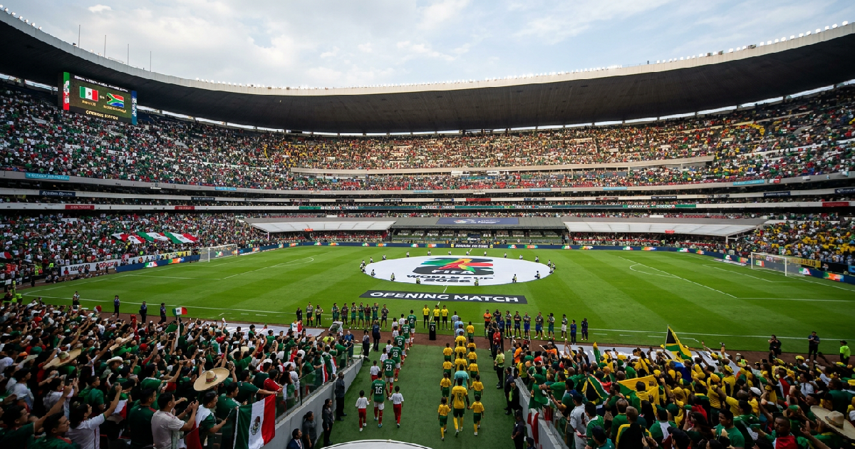 Mexico City kicks off FIFA World Cup with South Africa match