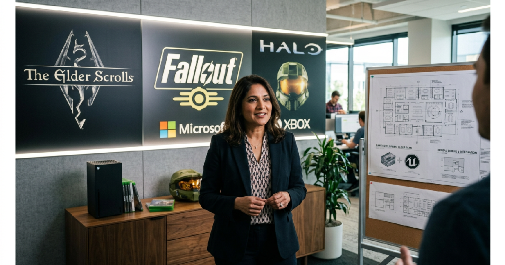 Asha Sharma spearheads Microsoft plan to boost Elder, Halo game development
