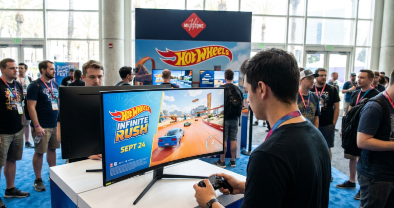 Milestone announces Hot Wheels Infinite Rush launches September 24 for four platforms