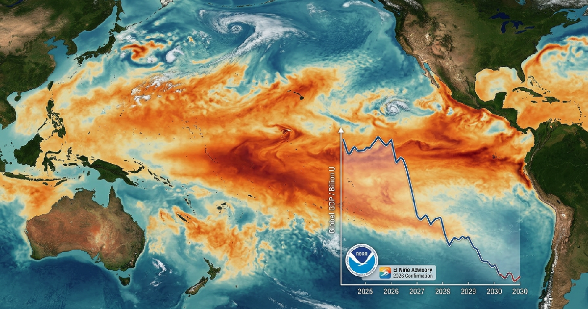 El Niño 2026 economic impact: NOAA Confirms 2026 El Niño Arrival as Research Warns of Trillion-Dollar Economic Tail